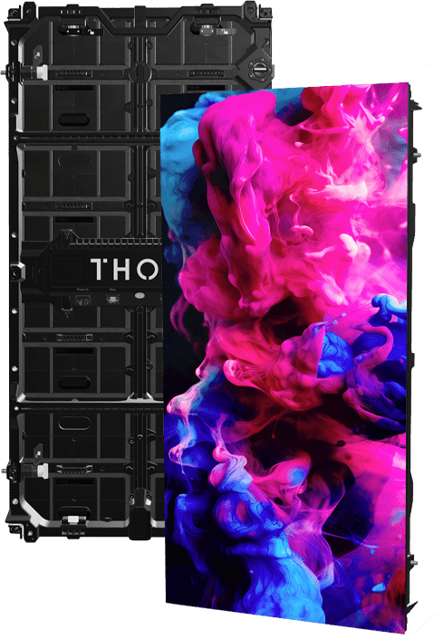THOR LED WALL - TERRA VIDEO Wall for flexible live sound and production environments.